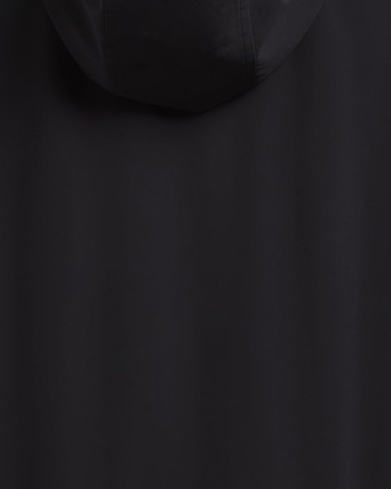Boys' UA Icon Woven Anorak, Black, pdpMainDesktop image number 1