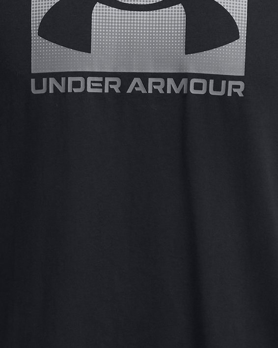 Men's UA Boxed Sports Short Sleeve, Black, pdpMainDesktop image number 2