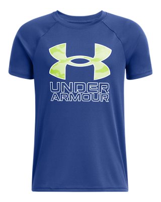 Boys' UA Tech™ Hybrid Print Short Sleeve