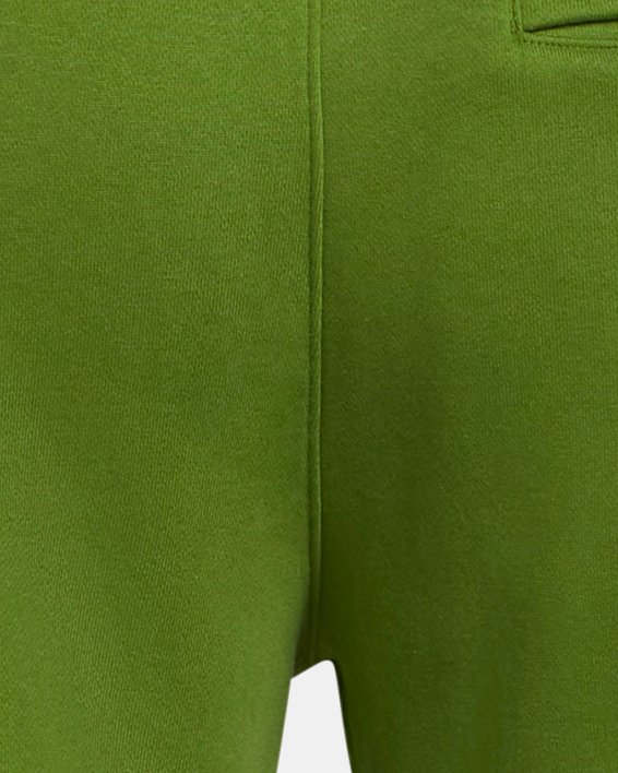 Men's Curry Splash Fleece Shorts, Green, pdpMainDesktop image number 6