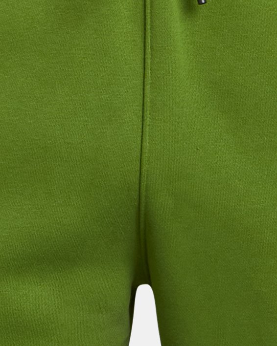 Men's Curry Splash Fleece Shorts, Green, pdpMainDesktop image number 5