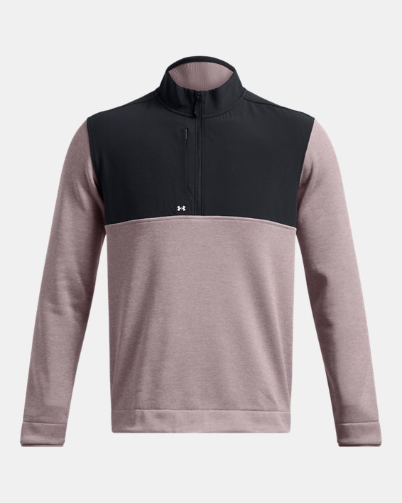 Under Armour Drive Storm Golf Sweater Fleece ½ Zip - Downpour Gray Under Armour Drive Storm Golf Sweater Fleece ½ Zip - Downpour Gray