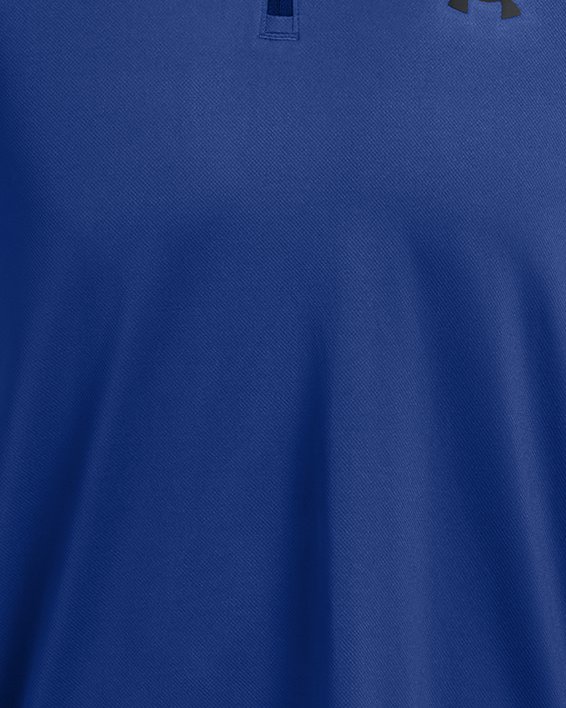 Men's UA Match Play ¼ Zip, Blue, pdpMainDesktop image number 2