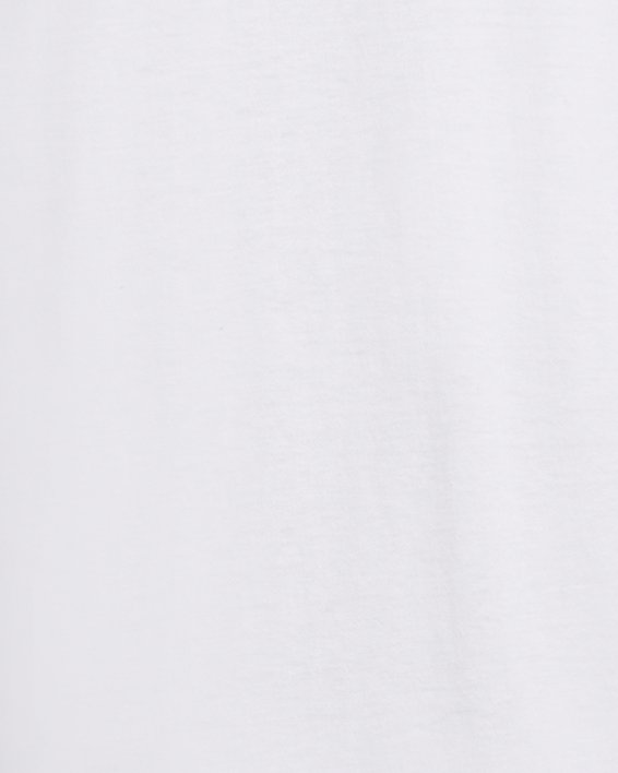 女士UA Campus Oversize短袖T恤 in White image number 3