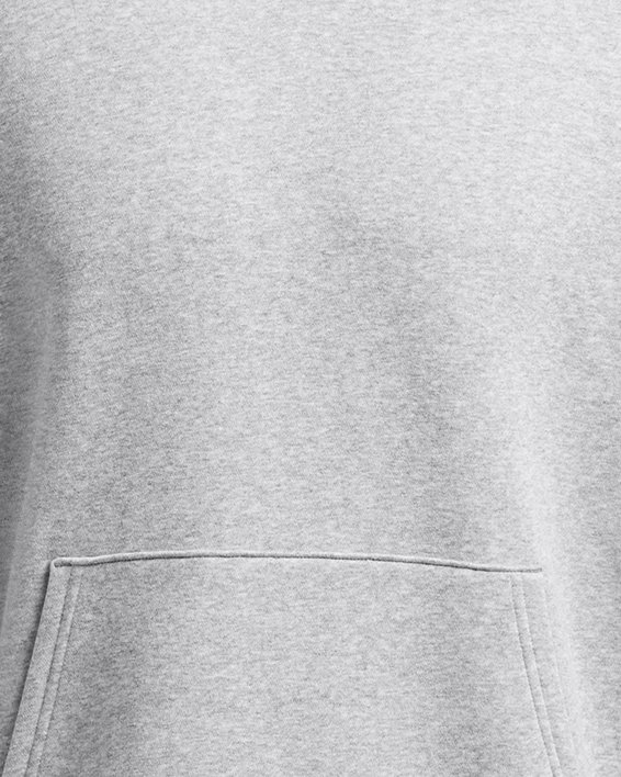Men's UA Icon Fleece Oversized Hoodie, Gray, pdpMainDesktop image number 4