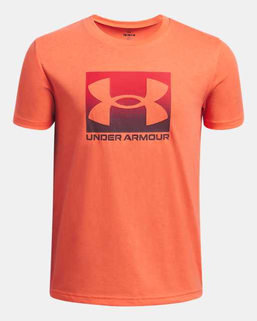 T-shirt voor jongens UA Boxed Sports met korte mouwen T-shirt voor jongens UA Boxed Sports met korte mouwen