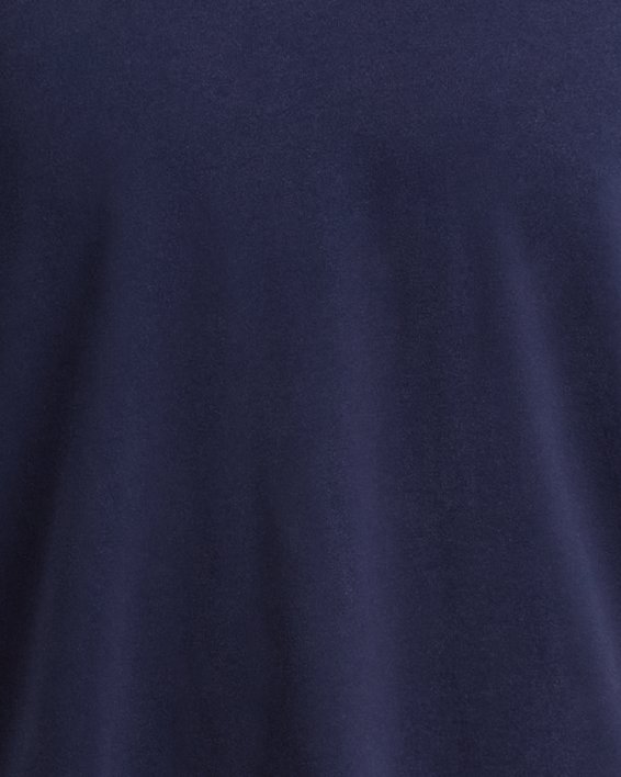 Men's UA Heavyweight Oversized Logo Wash Short Sleeve, Blue, pdpMainDesktop image number 2
