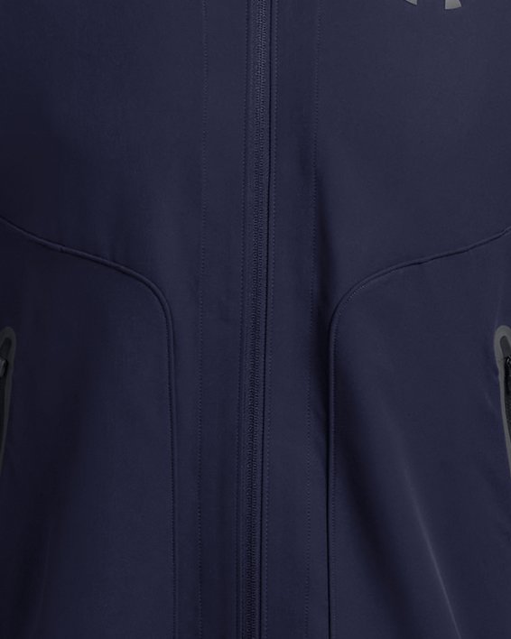 Men's UA Unstoppable Left Chest Jacket, Blue, pdpMainDesktop image number 5