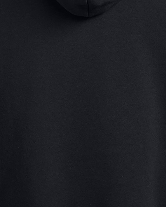 Men's UA Icon Fleece Taping Hoodie, Black, pdpMainDesktop image number 5