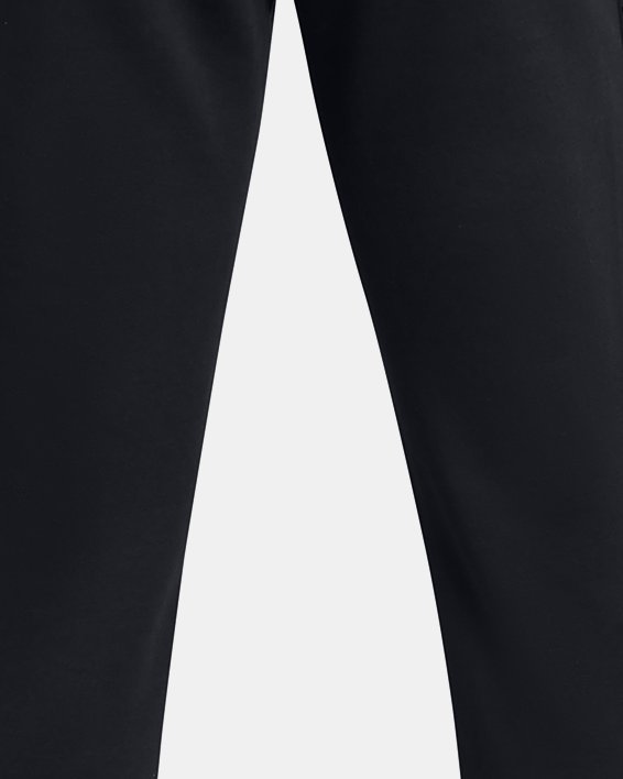 Men's UA Icon Fleece Taping Joggers, Black, pdpMainDesktop image number 6