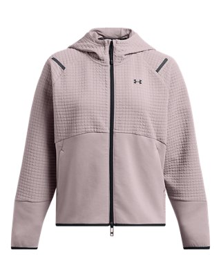 Under Armour Women's UA Unstoppable Fleece Grid Full Zip