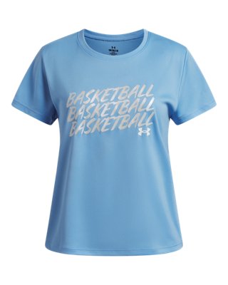 UA Tech™ Basketball Graphic Girls' Short Sleeve | Under Armour