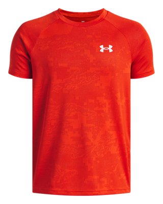 UA Tech™ Jacquard 2.0 Boys' Short Sleeve | Under Armour