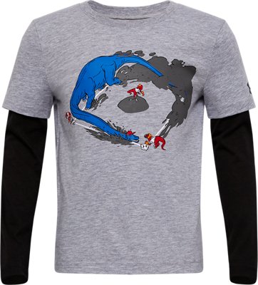 boys under armour christmas shirt