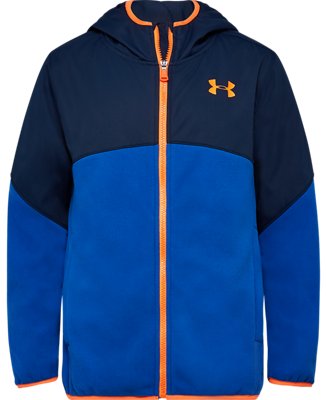 under armour boys fleece jacket