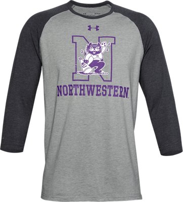  Men's Charged Cotton® Baseball Collegiate T-Shirt  1  Color Available $40