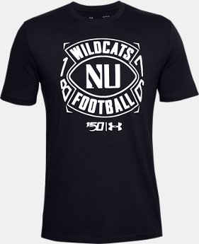 New Arrival Men's UA Performance Cotton Collegiate T-Shirt  4  Colors Available $32