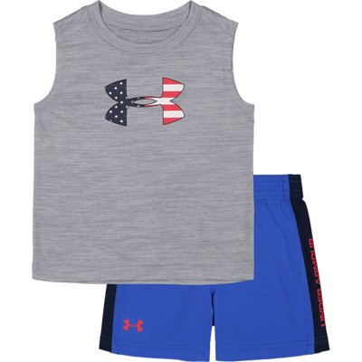 youth under armour sleeveless shirt