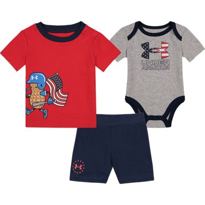 baby boy under armour polo bodysuit