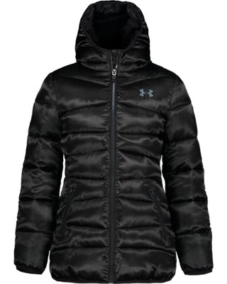 Under Armour Little Girls' UA Prime Puffer Longer Jacket. 1
