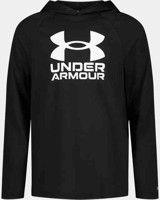 Little Boys' UA UPF Hooded Long Sleeve