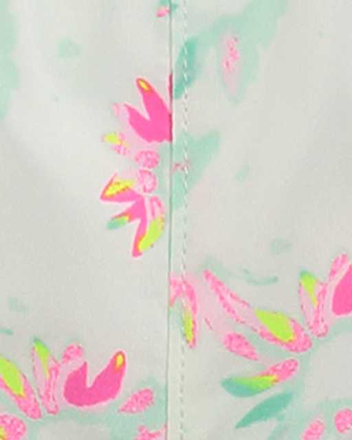 Toddler Girls' UA Fly-By Solarized Floral Shorts