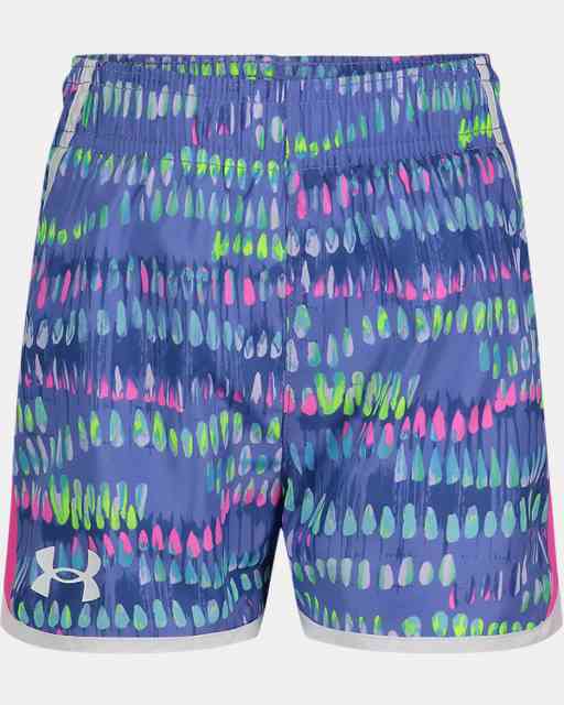 Little Girls' UA Watercolor Fly-By Shorts