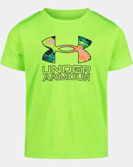 T-shirt avec gros logo imprimé UA pour tout-petits