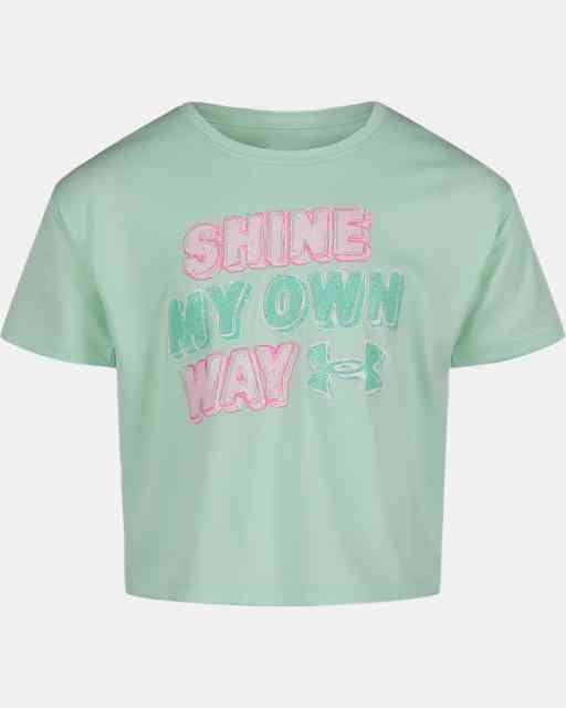 T-shirt UA Shine My Own Way pour jeunes enfants