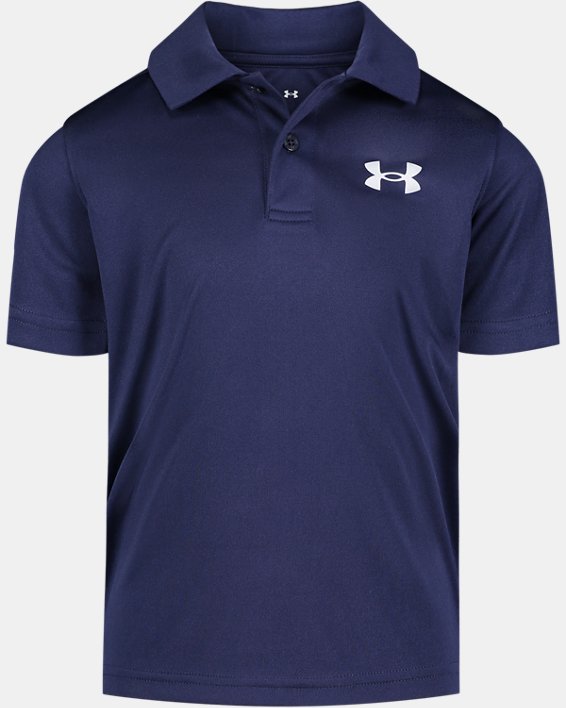 Under Armour Boys Matchplay Golf Polo Shirt - Navy/Grey Under Armour Boys Matchplay Golf Polo Shirt - Navy/Grey