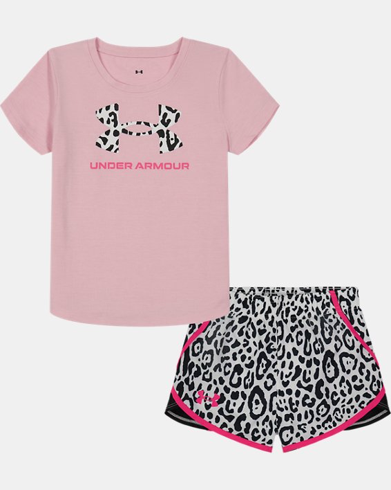 Little Girls' UA Go Wild Shorts Set