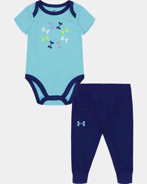 Newborn Boys' UA Bodysuit Set
