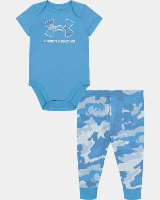 Newborn Boys' UA Bodysuit Set