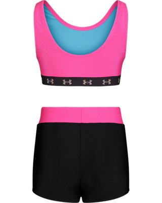 Toddler Girls' UA Swim Shorts Set Under Armour