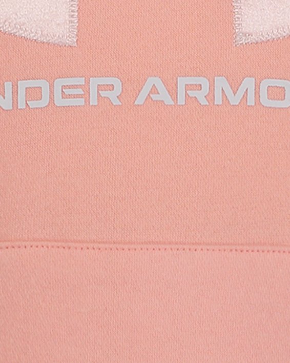 Under Armour Toddler Girl's Satin Logo Fleece Hoodie - UAFGB17Q