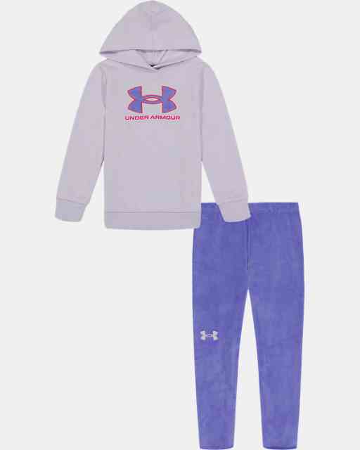 Toddler Girls' UA Logo Applique Tunic Hoodie Set