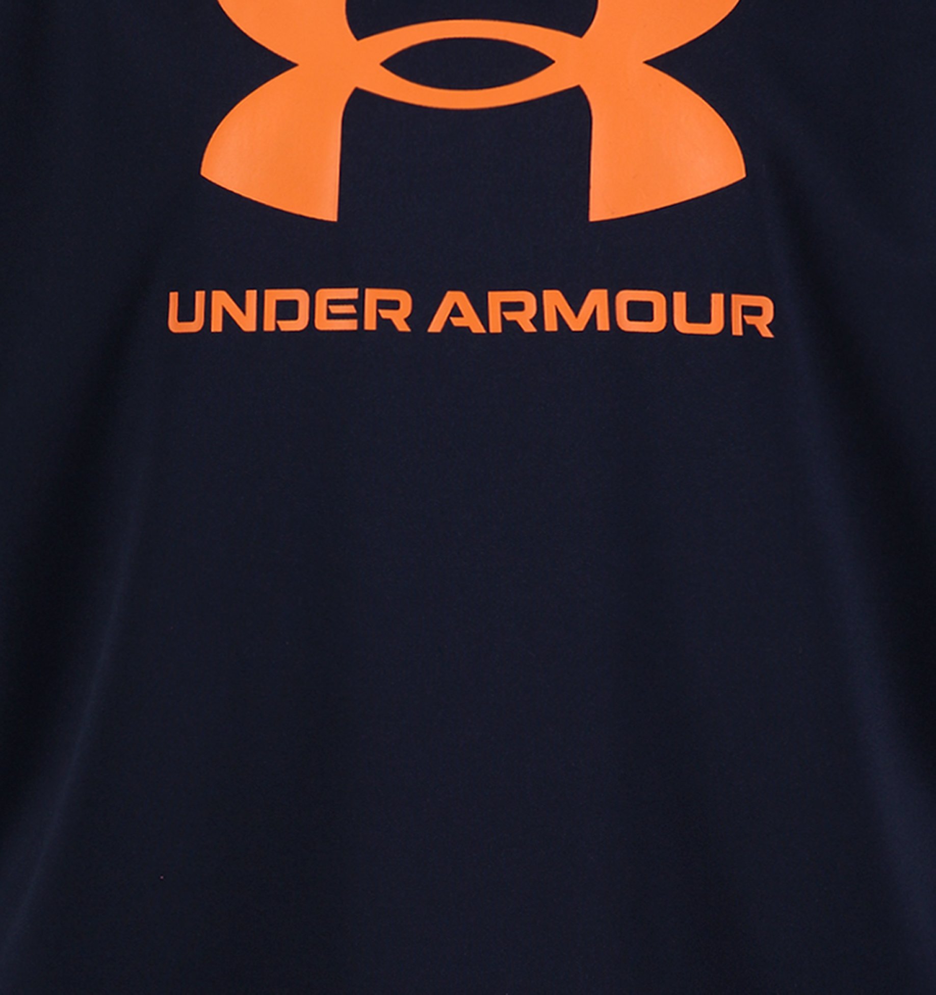 under armour logo orange and blue