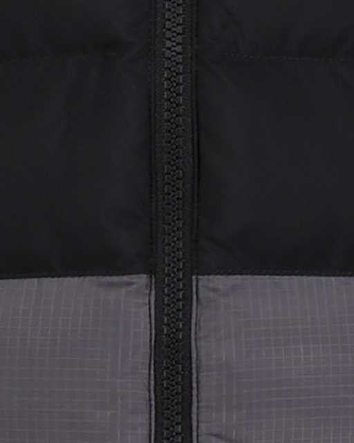Warm Rush Cropped Puffer Jacket (Black)
