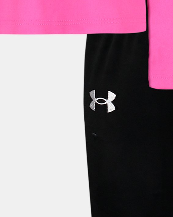 Under Armour Kids Girls Leggings Activewear Pants Athletic Print Youth Size  XL