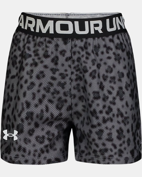 Little Girls' UA Play Up Spotted Halftone Shorts