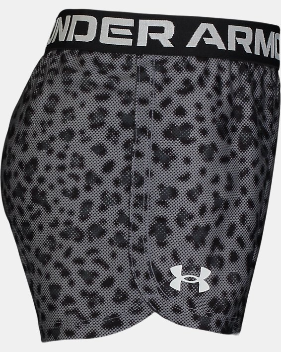 Little Girls' UA Play Up Spotted Halftone Shorts