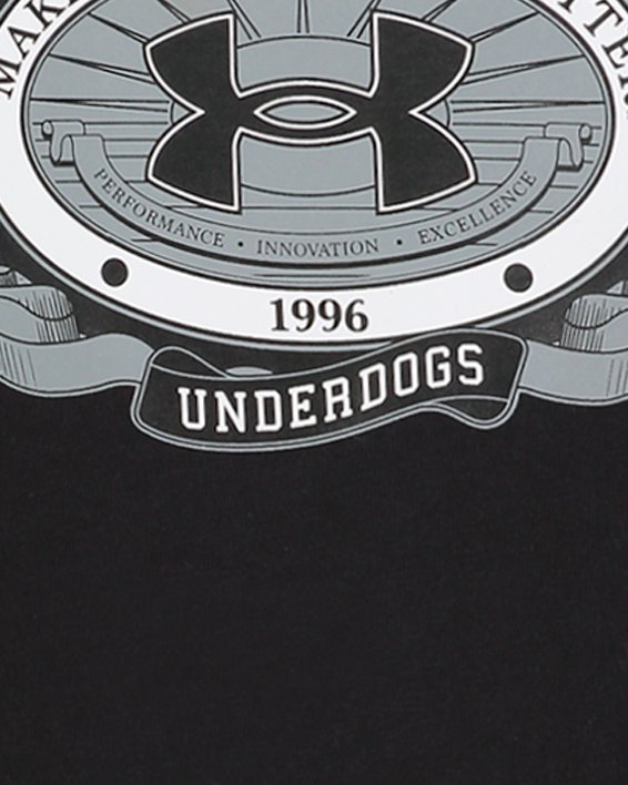 T-shirt à capuchon avec imprimé « Underdog » UA pour tout-petits
