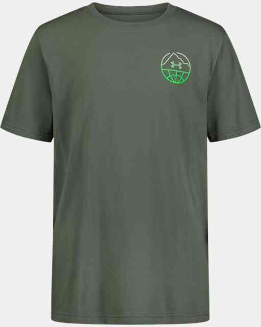 Little Boys' UA Outdoor Logo Short Sleeve T-Shirt