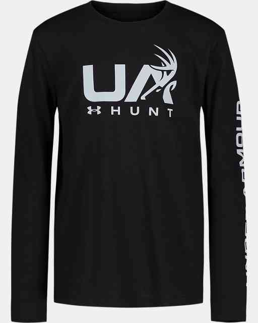 Boys' UA Hunt Logo Long Sleeve