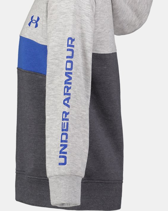 Little Boys' UA Fleece Branded Pieced Hoodie Set