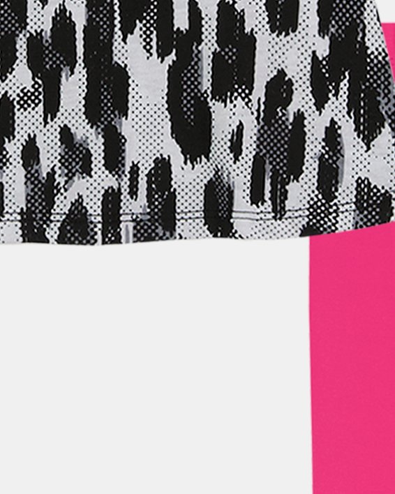 NWT Under Armour YXL Girls Gray/Black/Pink/White Graphic Print Leggings Set