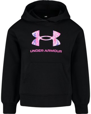 Little Girls' UA Marble Big Logo Hoodie | Under Armour