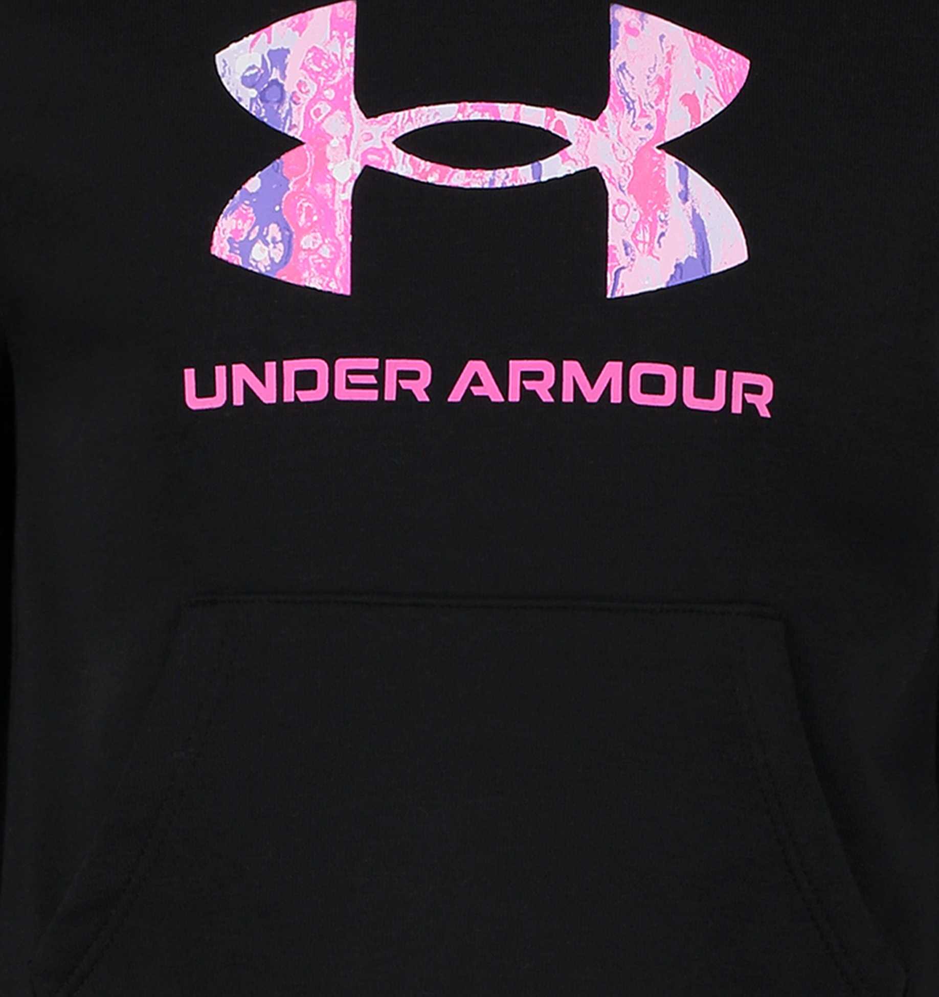 censuur diep Commandant Little Girls' UA Marble Big Logo Hoodie | Under Armour