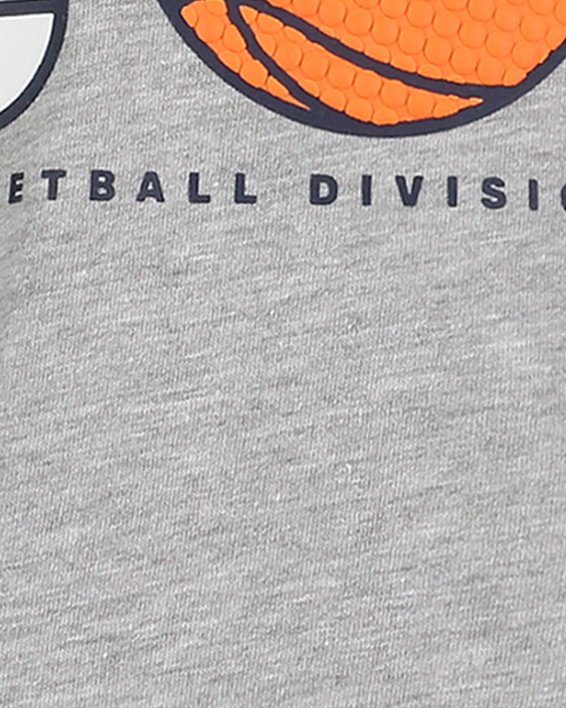 Haut à manches longues UA Basketball Division pour jeunes enfants
