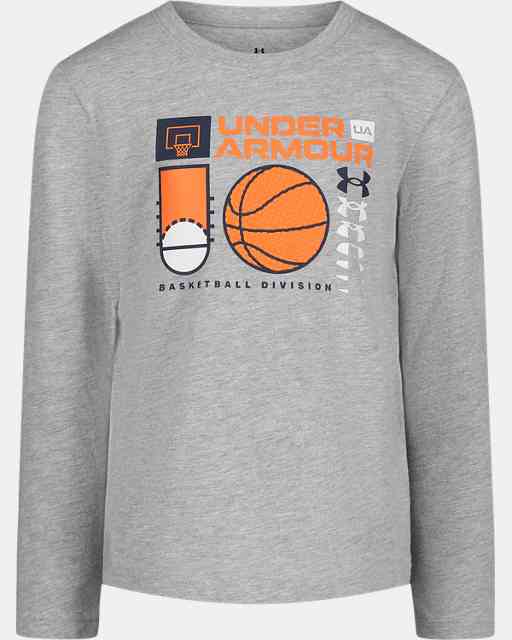 Little Boys' UA Basketball Division Long Sleeve